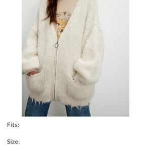 We The Free Textured Cream Sweater